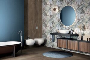 modern bath wallpaper