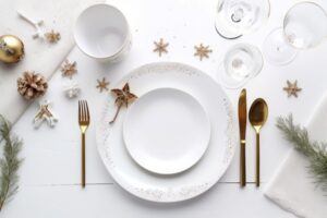 Holiday Christmas Table